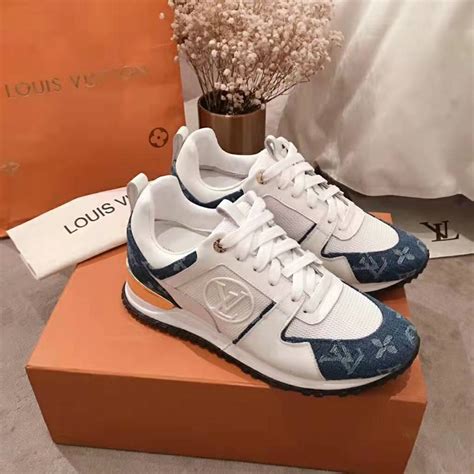 louis vuitton sneakers dames blauw